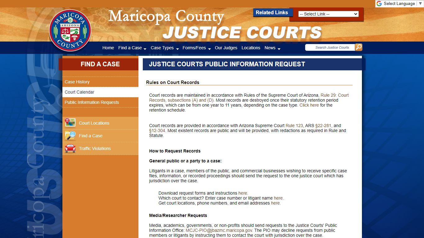 Maricopa County Justice Courts